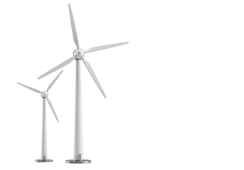 Isolated Wind Turbines Renewable Energy Technology Source Power Generation Climate Friendly