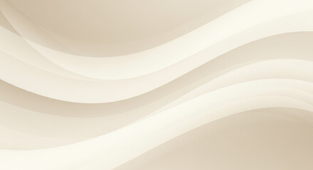 Beige abstract curved lines background