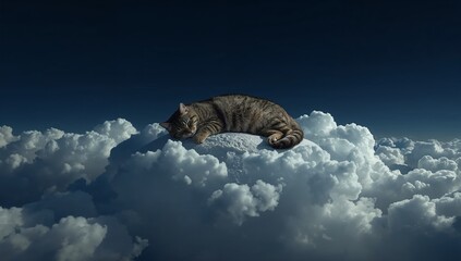 tiger in the sky