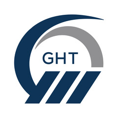 GHT Modern Company logo. GHT Abstract Company logo design for entrepreneur and business. GHT best icon Template.
