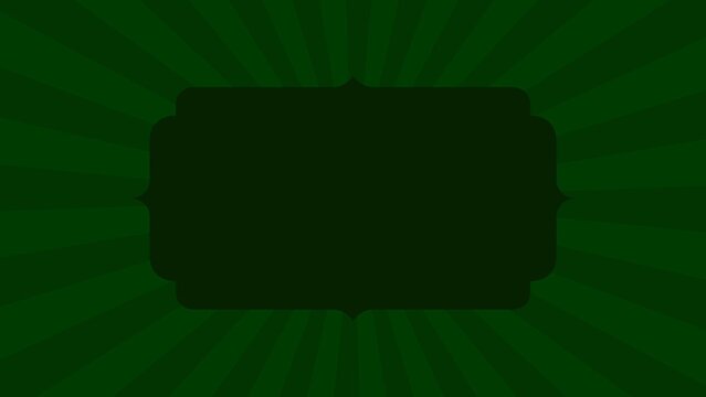 Fun Cartoon Box Rotating Lines Circus Background