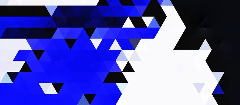 Colorful geometric polygonal abstract background.