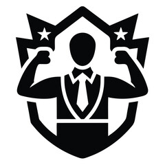 hard skill vector icon