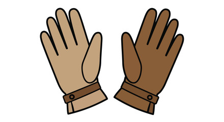 Obraz premium Gloves Protection from Cold Weather Outdoor