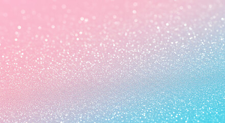 Pink and blue glitter background sparkle effect