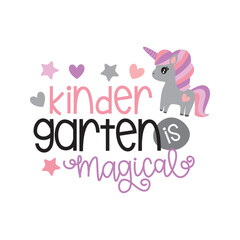 Magical Kindergarten Unicorn Design