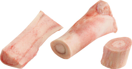 Beef Bones Isolated On Transparent Background