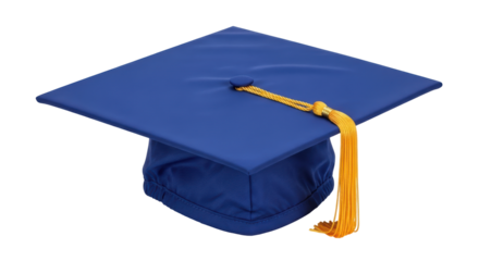 Isolated graduation hat