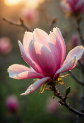 Vue rapproch&eacute;e de la fleur en pleine floraison