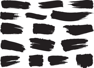 Set paint, ink brush, brush strokes, brushes, lines,  grungy.  Brushes collection