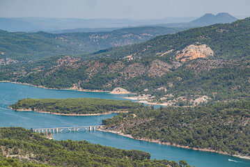 Panoramic View of Entrepe&ntilde;as Lake, Spain
