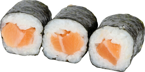 Maki Sushi Isolated On Transparent Background