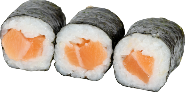 Maki Sushi Isolated On Transparent Background - Powered by Adobe