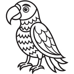 vector illustration of an owl