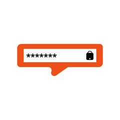 Computer security with login and password padlock