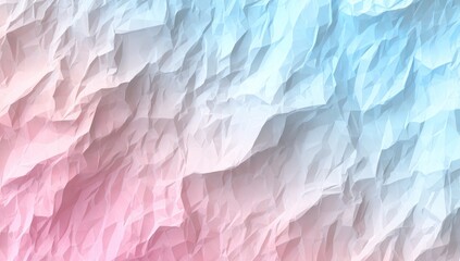 Crinkled background showing pink and blue gradients