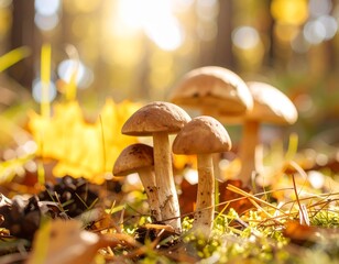 mushroom in the forest