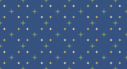Seamless pattern stars. Elegant background with sparkle star. Glitter pattern. Delicate backdrop stars. Tender design for gift wrappers, wallpaper, wrapping paper, prints.
