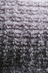 Close up shot of rug carpet texture as background