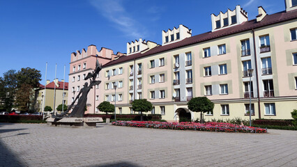 Tarnów, Poland. The Monument to the Victims of Stalinism standing at the Victims of Stalinism...
