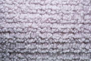 Close up shot of rug carpet texture as background