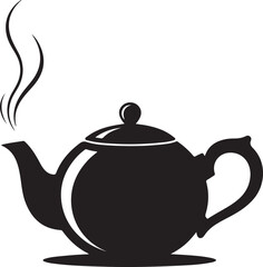 East round tea pot icon