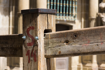 Defense of the bulls, Pamplona, Navarra, Spain