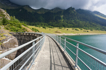 Tech lake, Arrens-Marsous, Hauts-Pyrenees, France
