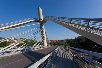 Millennium bridge in Ourense, Galicia, Spain