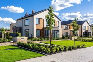 Offers a blend of outdoor spaces and modern amenities for residents.