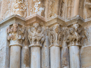 San Lorenzo church in Vallejo, Mena valley, Las Merindades, Burgos, Castilla y Leon, Spain