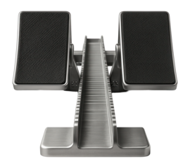 Starting blocks with non-slip pads