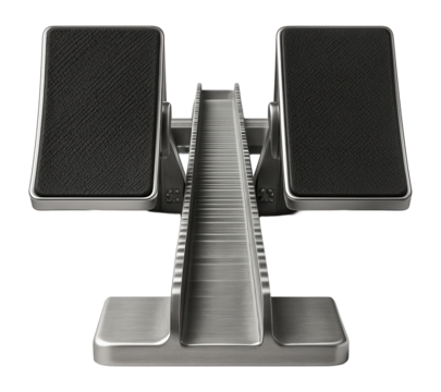 Starting blocks with non-slip pads