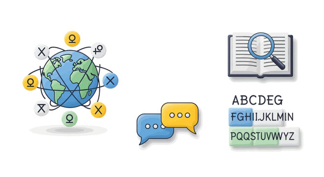 Global network connecting people worldwide facilitating communication and knowledge sharing in a modern and interconnected world.