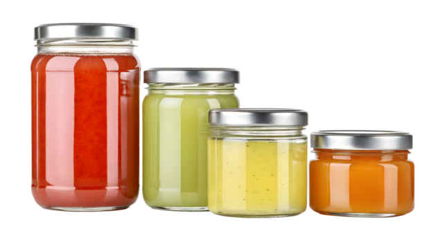 jars of jam , Creative Product Concepts,Three Jar Mockups,Product Design & Development ,glass jar with preserved tomatoes