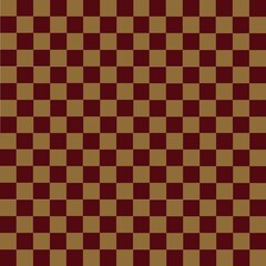 Maroon and Tan Checkered Pattern Background, Abstract Geometric Design, Tile, Seamless Vector, Repeating Squares, Dark Brown, Neutral Beige, Minimalist, Backdrop