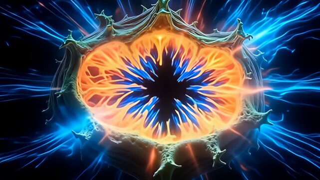 The inglorious nullify highlight an foreign natural moulding shot throbbing with unripe flowing amp it beams lively break of orangish and teal twisting roughly it, metamorphose the shot