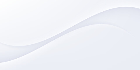 White background with beautiful abstract pattern, banner design