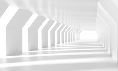 Obraz premium Abstract architecture background 3d render