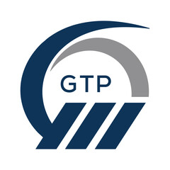 GTP Modern Company logo. GTP Abstract Company logo design for entrepreneur and business. GTP best icon Template.
