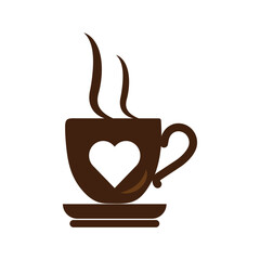 Coffee cup clipart design, vector illustration,Vector icon, Flat design, symbol, trending, logo template, 
Editable Stroke, vector sign, branding design, Hot coffee,  graphic, marketing, Creative,