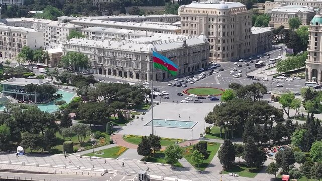 The majestic beauty of Azerbaijan from the sky Baku drone