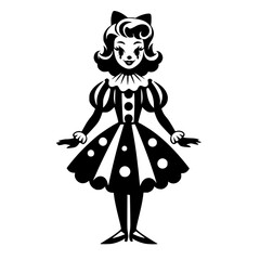 girl with a bouquet of flowers