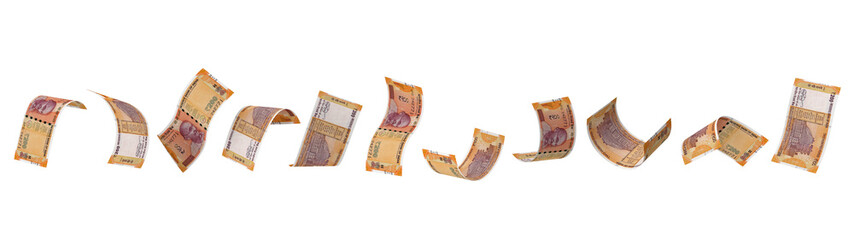 India_200_Rupee_Shadow_Asset_Money_Single_Bank_Currency_Note