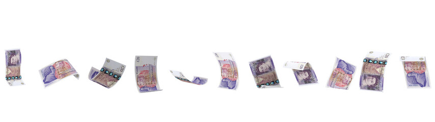 England_20_pounds_Shadow_Design_Money_Single_Bank_Currency_Note