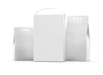 Washing Powder White Blank for Mockup