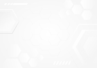 abstract hexagon background with white lines