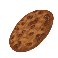 chocolate cookies crayon coloring