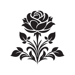 Floral flower ornament vector