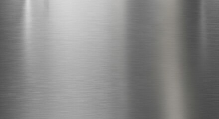Brushed metal texture with light reflections creating a modern industrial look